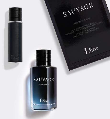 Sauvage Eau de Parfum und gefüllter Reisezerstäuber 